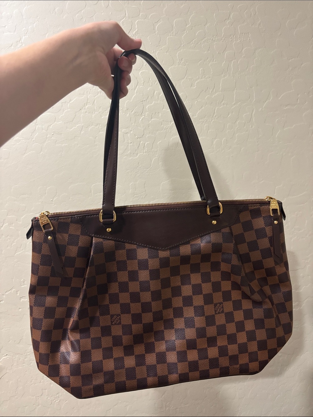 Louis Vuitton Westminster Damier Tote with COA